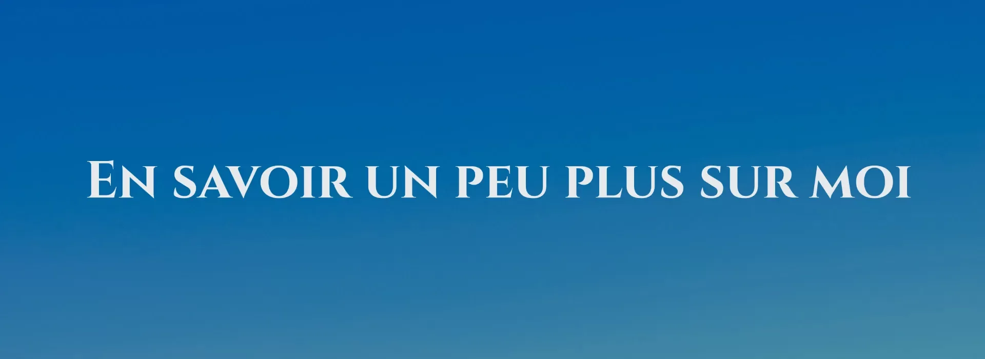 Qui suis-je ? Sonia Mombelli